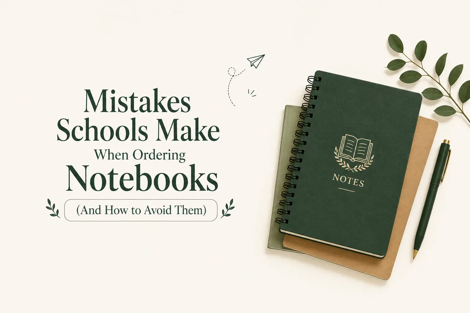 Mistakes Schools Make When Ordering Notebooks (And How to Avoid Them)