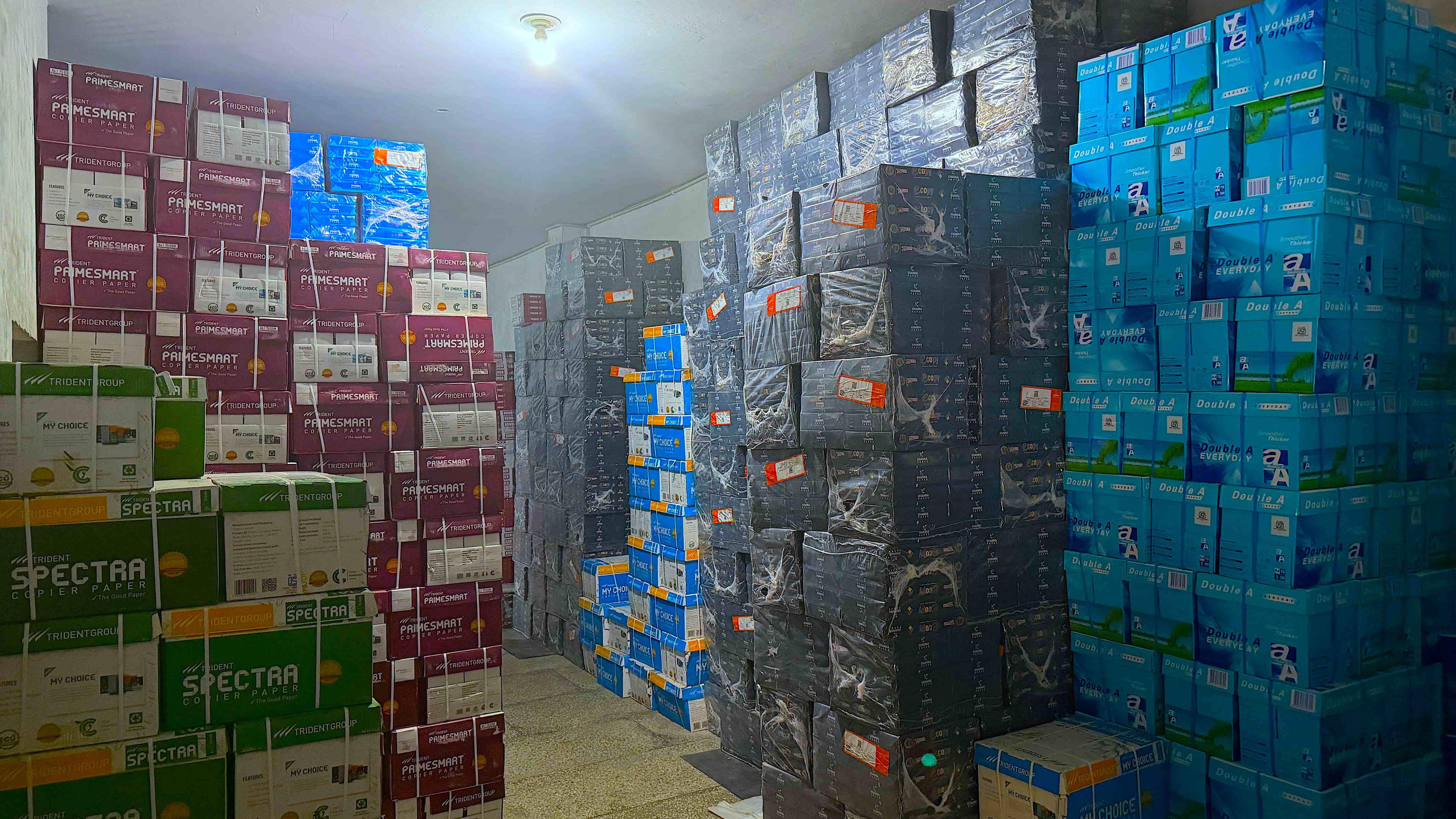 Paper wholesale warehouse